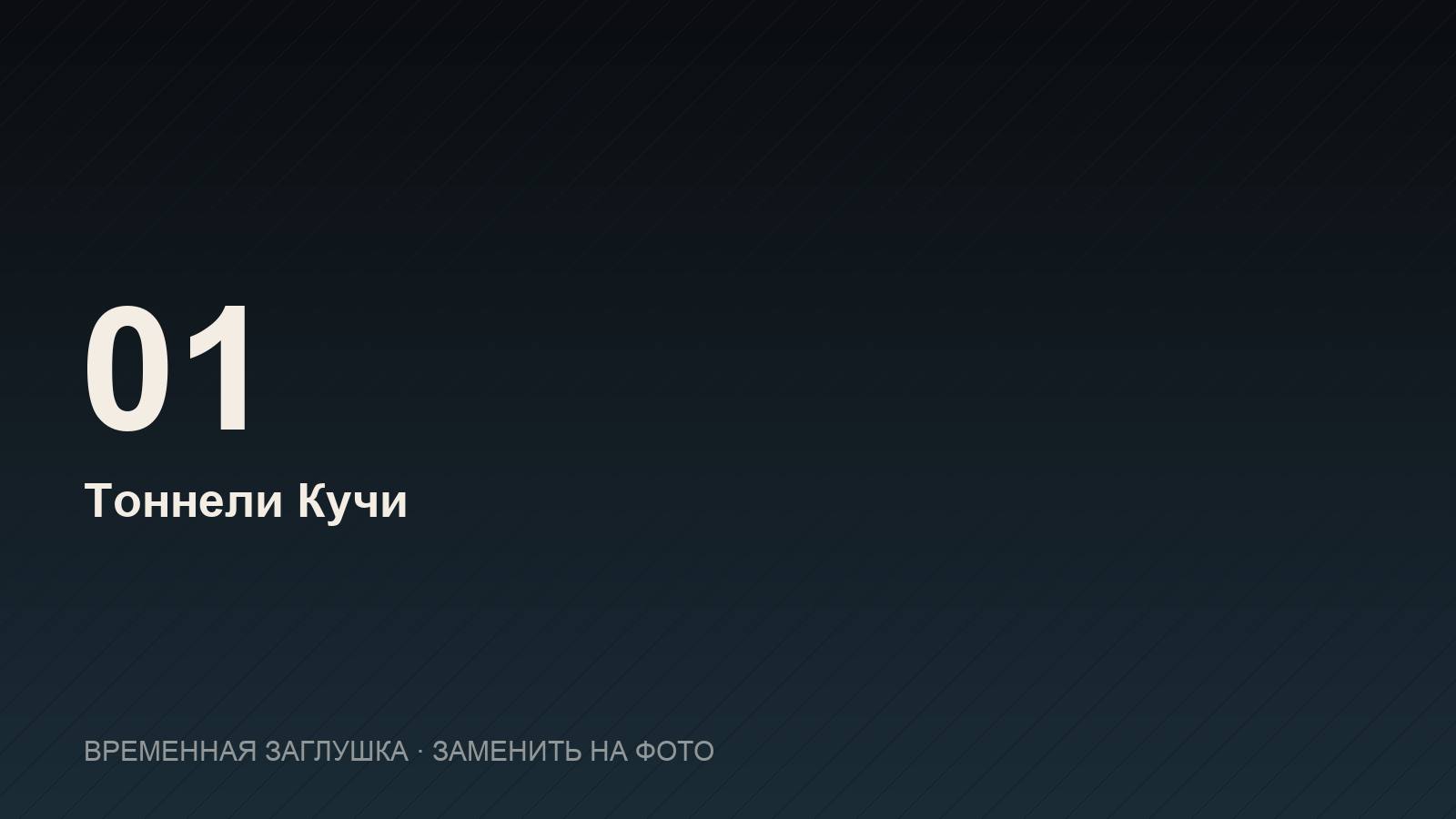 Тоннели Кучи под Хошимином
